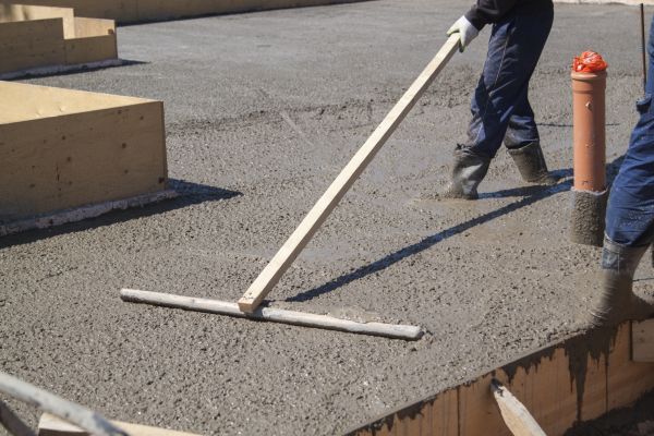 Concrete Platform Installation