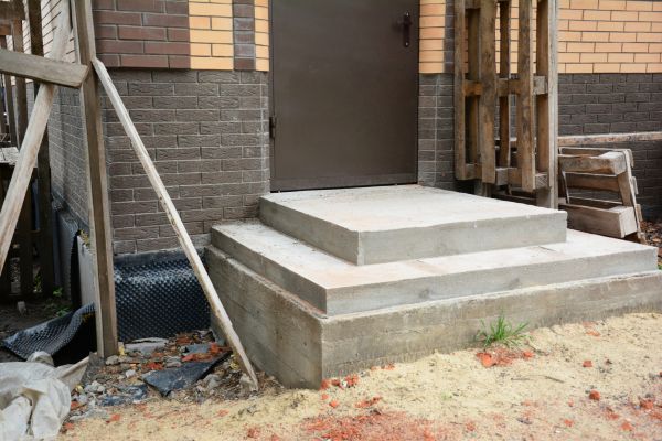 Cement Steps Construction in Cocoa
