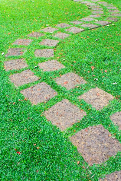 Backyard Pathway Construction in Cocoa
